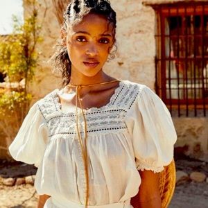 DOEN ANNETH TOP - SALT